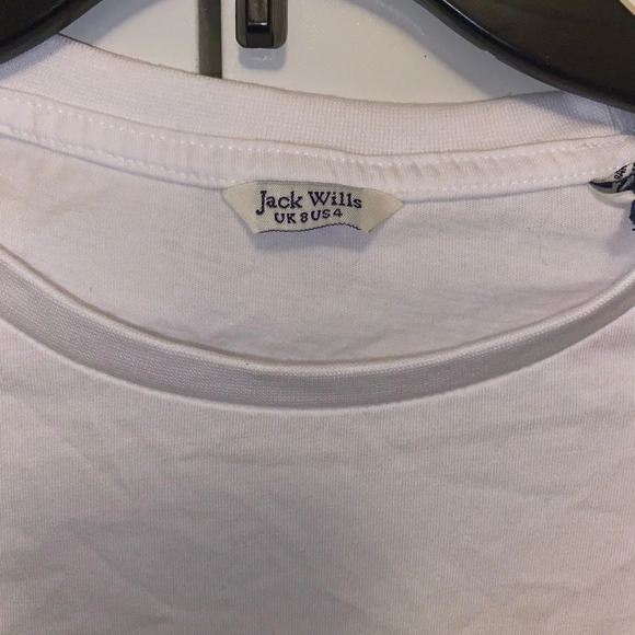 Jack Wills Forstal Boyfriend Logo T Shirt - Picture 3 of 4